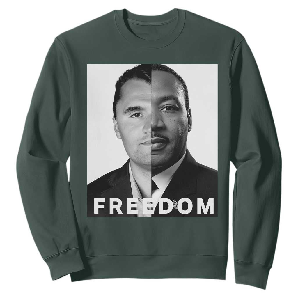Freedom Charlie Kirk Sweatshirt Martin Luther King Jr - African Pride
