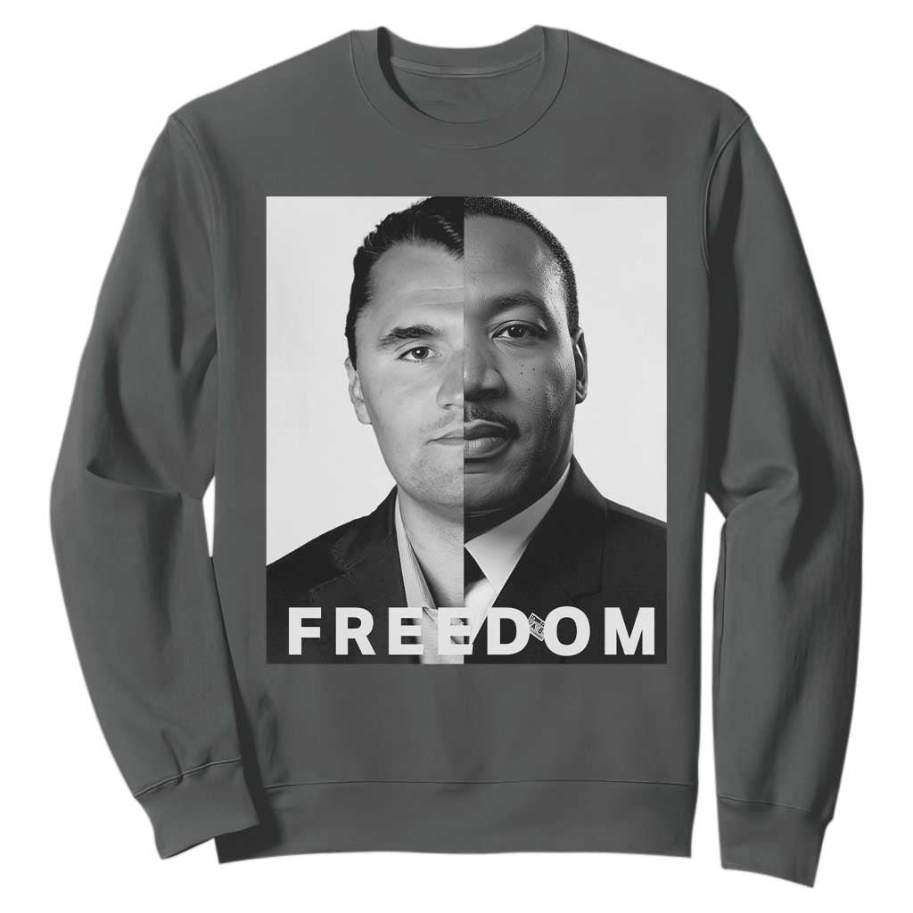 Freedom Charlie Kirk Sweatshirt Martin Luther King Jr - African Pride