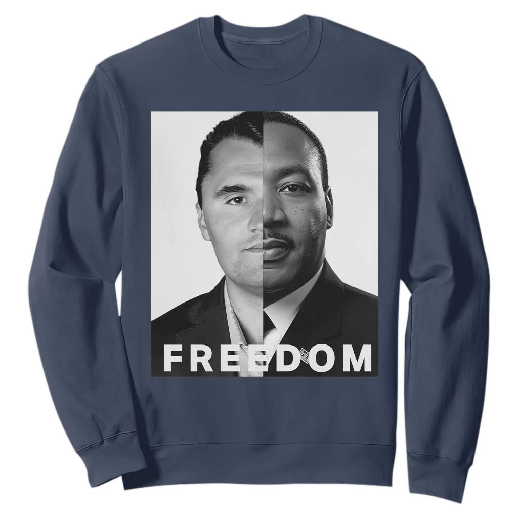 Freedom Charlie Kirk Sweatshirt Martin Luther King Jr - African Pride
