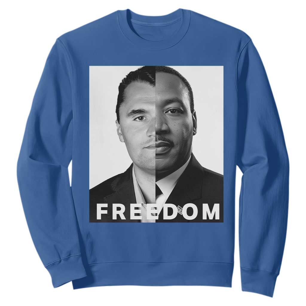 Freedom Charlie Kirk Sweatshirt Martin Luther King Jr - African Pride