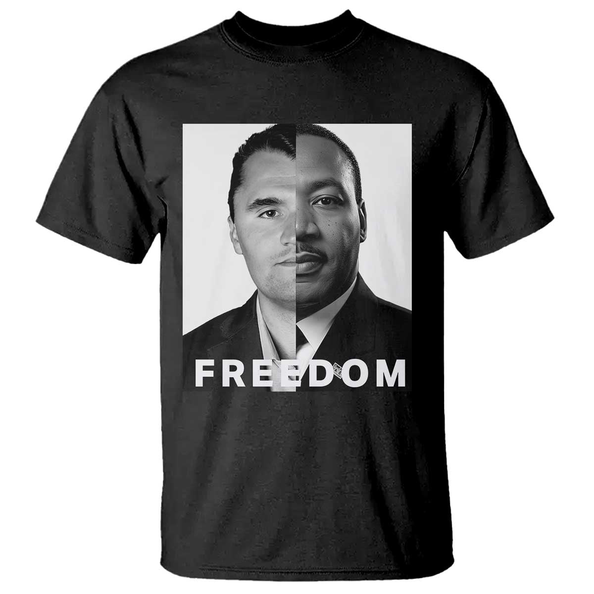 Freedom Charlie Kirk T Shirt Martin Luther King Jr - African Pride
