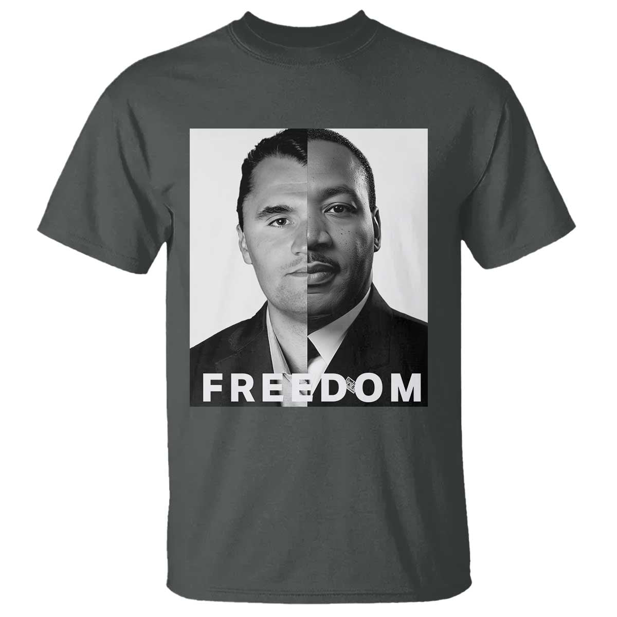 Freedom Charlie Kirk T Shirt Martin Luther King Jr - African Pride