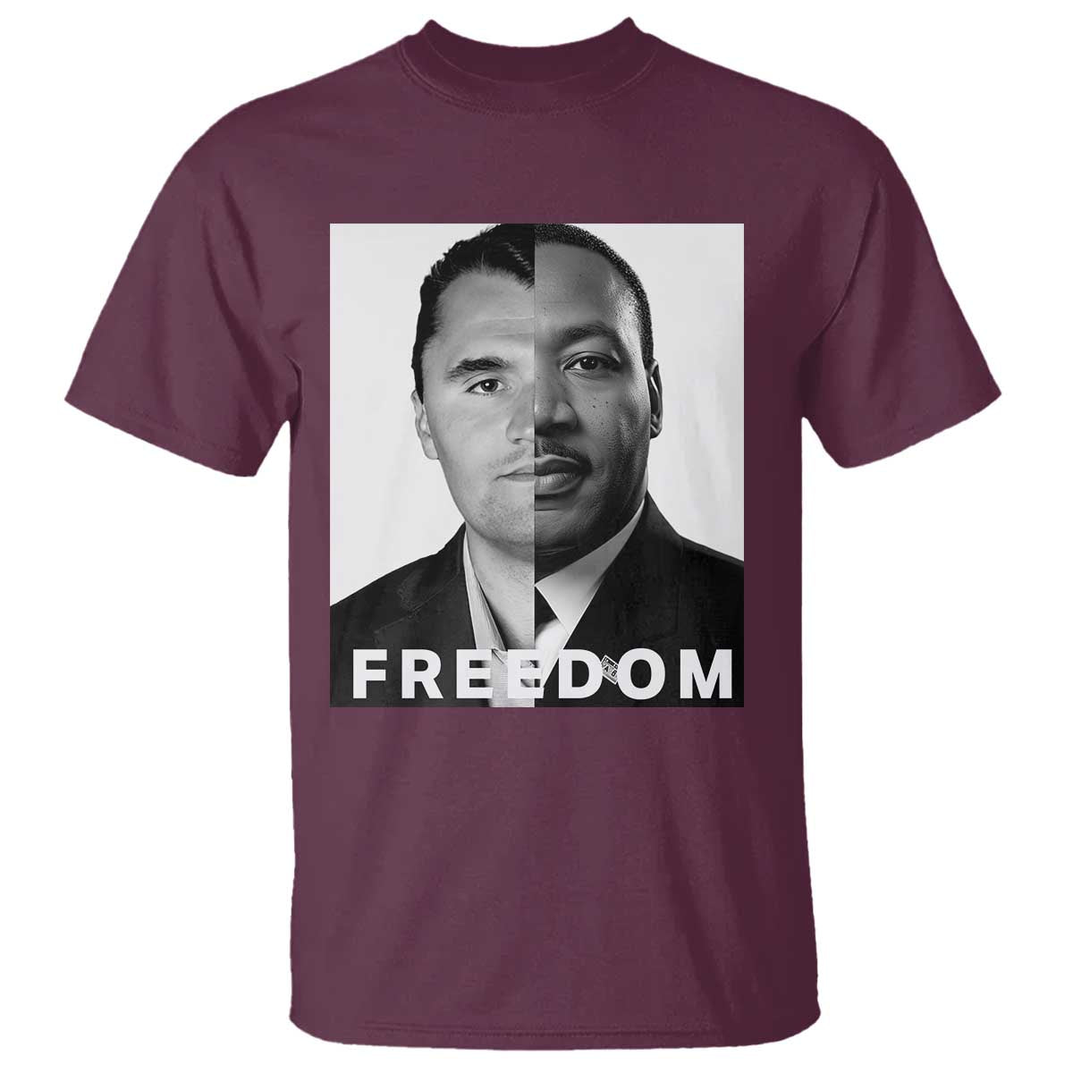 Freedom Charlie Kirk T Shirt Martin Luther King Jr - African Pride
