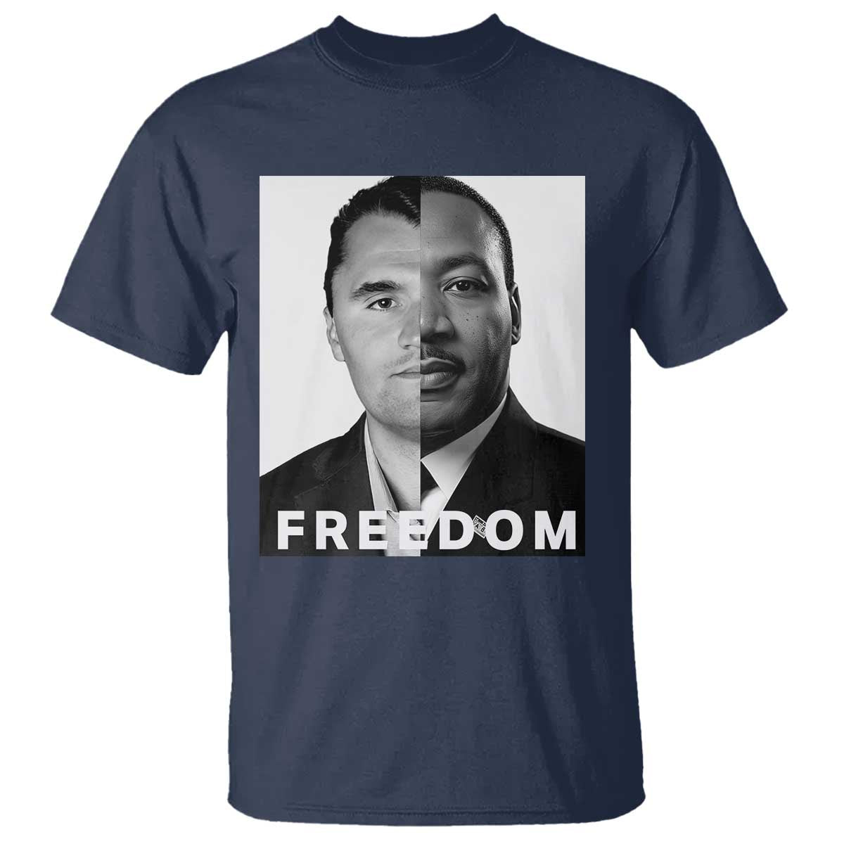 Freedom Charlie Kirk T Shirt Martin Luther King Jr - African Pride