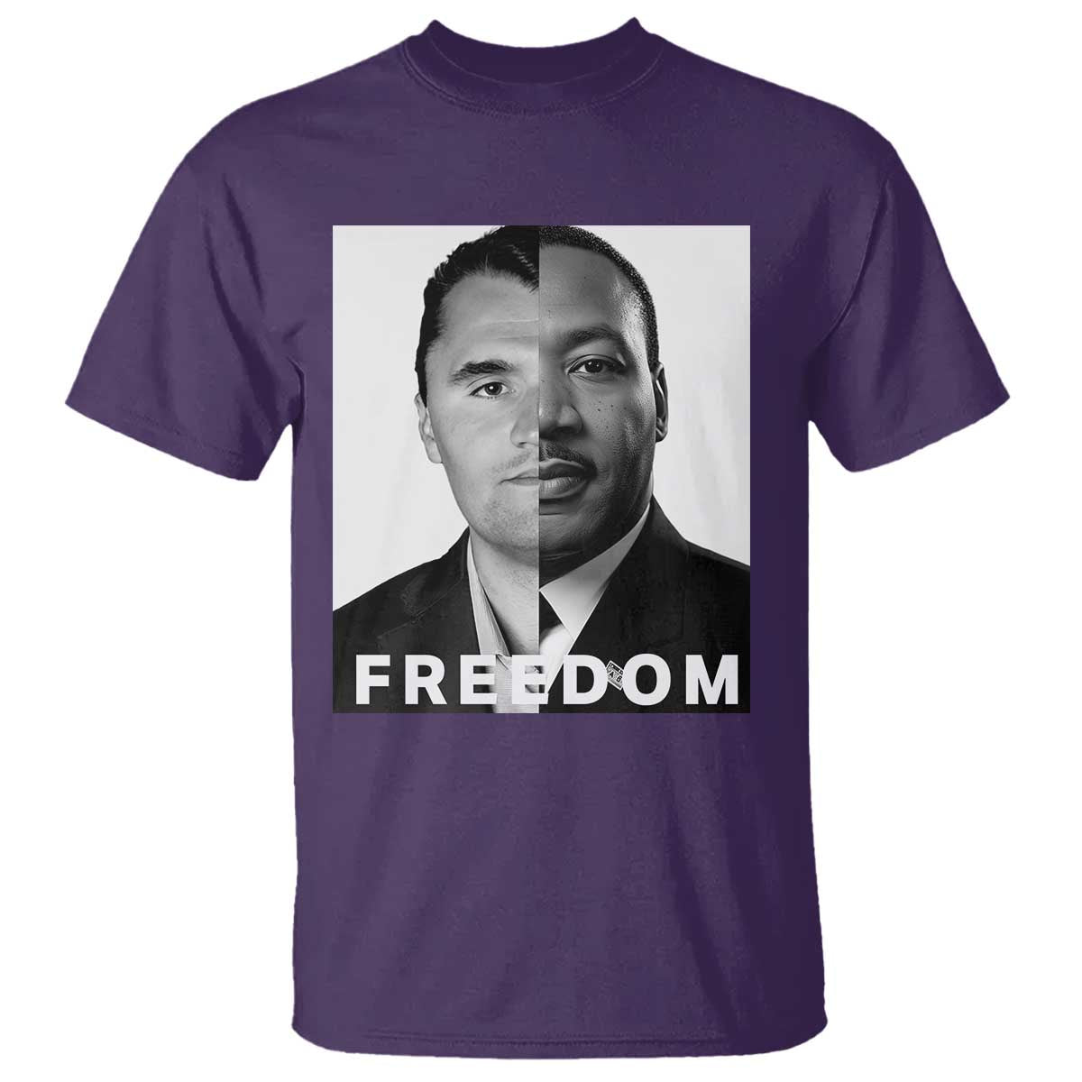 Freedom Charlie Kirk T Shirt Martin Luther King Jr - African Pride
