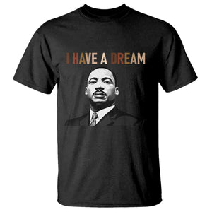 Martin Luther King Jr T Shirt I Have a Dream Cool Melanin Black History - African Pride
