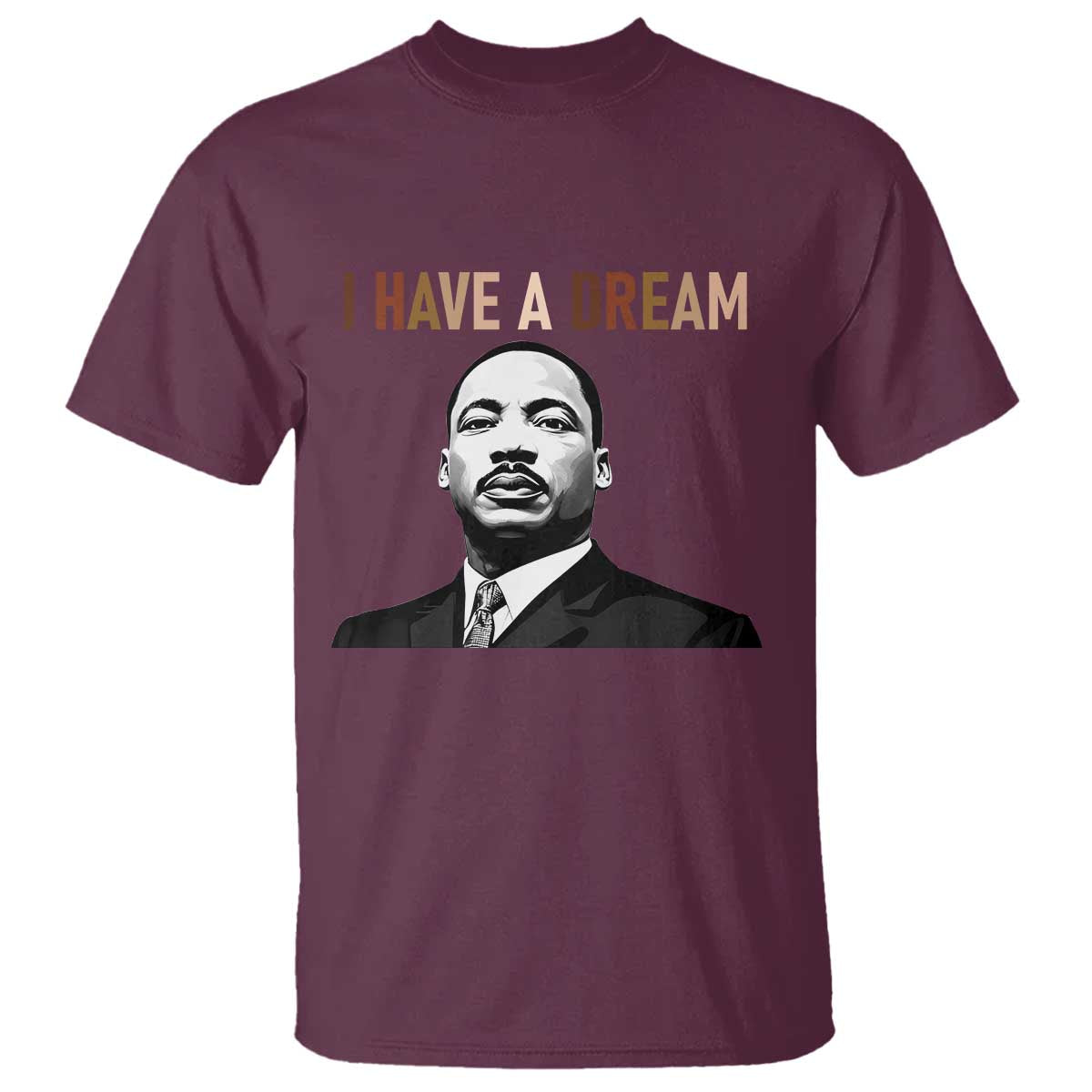 Martin Luther King Jr T Shirt I Have a Dream Cool Melanin Black History - African Pride