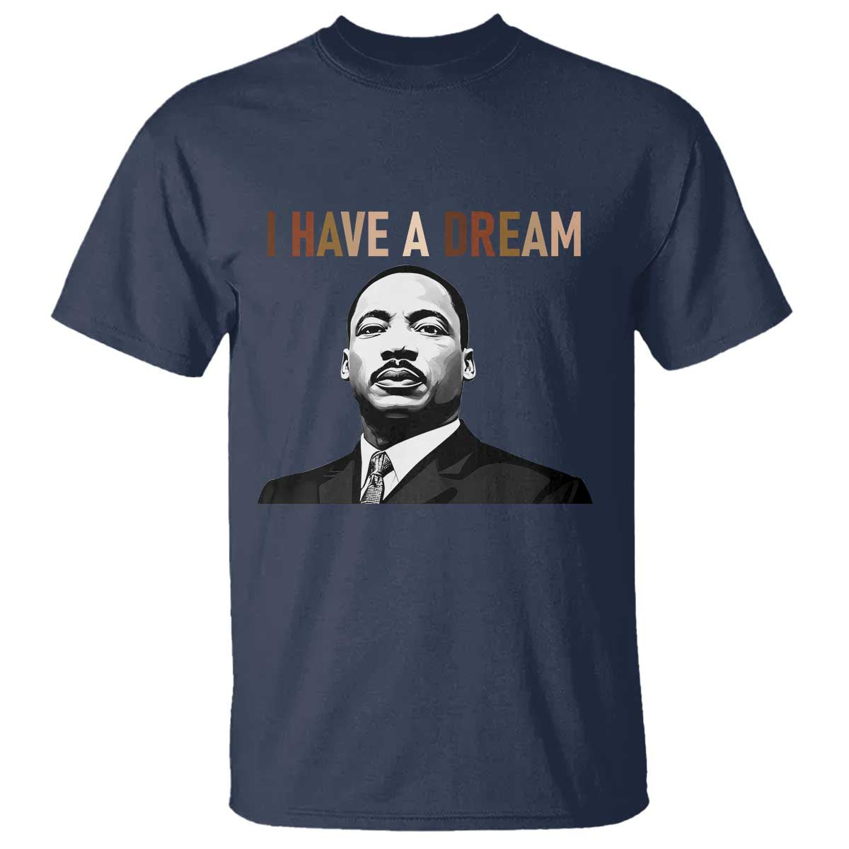 Martin Luther King Jr T Shirt I Have a Dream Cool Melanin Black History - African Pride