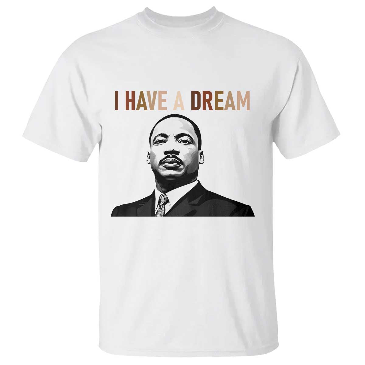 Martin Luther King Jr T Shirt I Have a Dream Cool Melanin Black History - African Pride