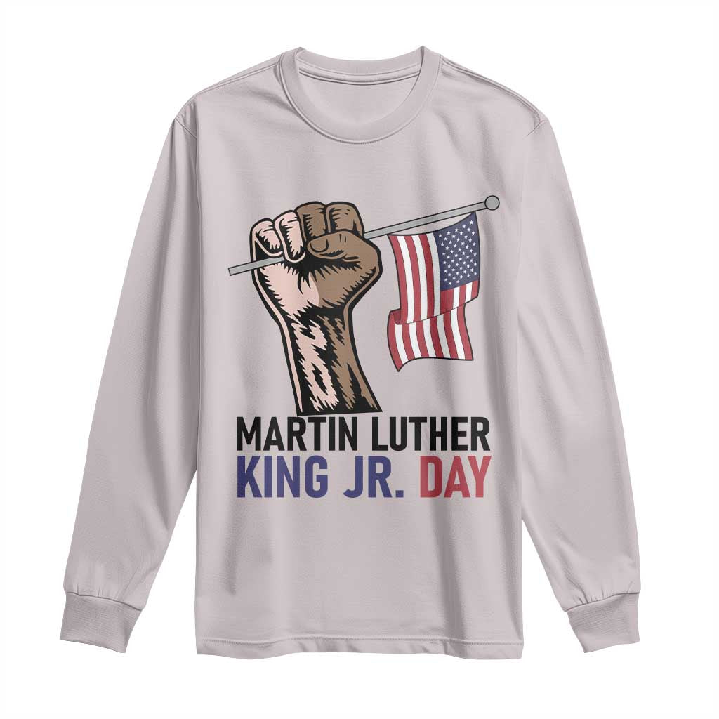 Martin Luther King Jr Long Sleeve Shirt Black History Month - African Pride