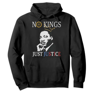 Martin Luther King Jr Hoodie No Kings Just Justice - African Pride