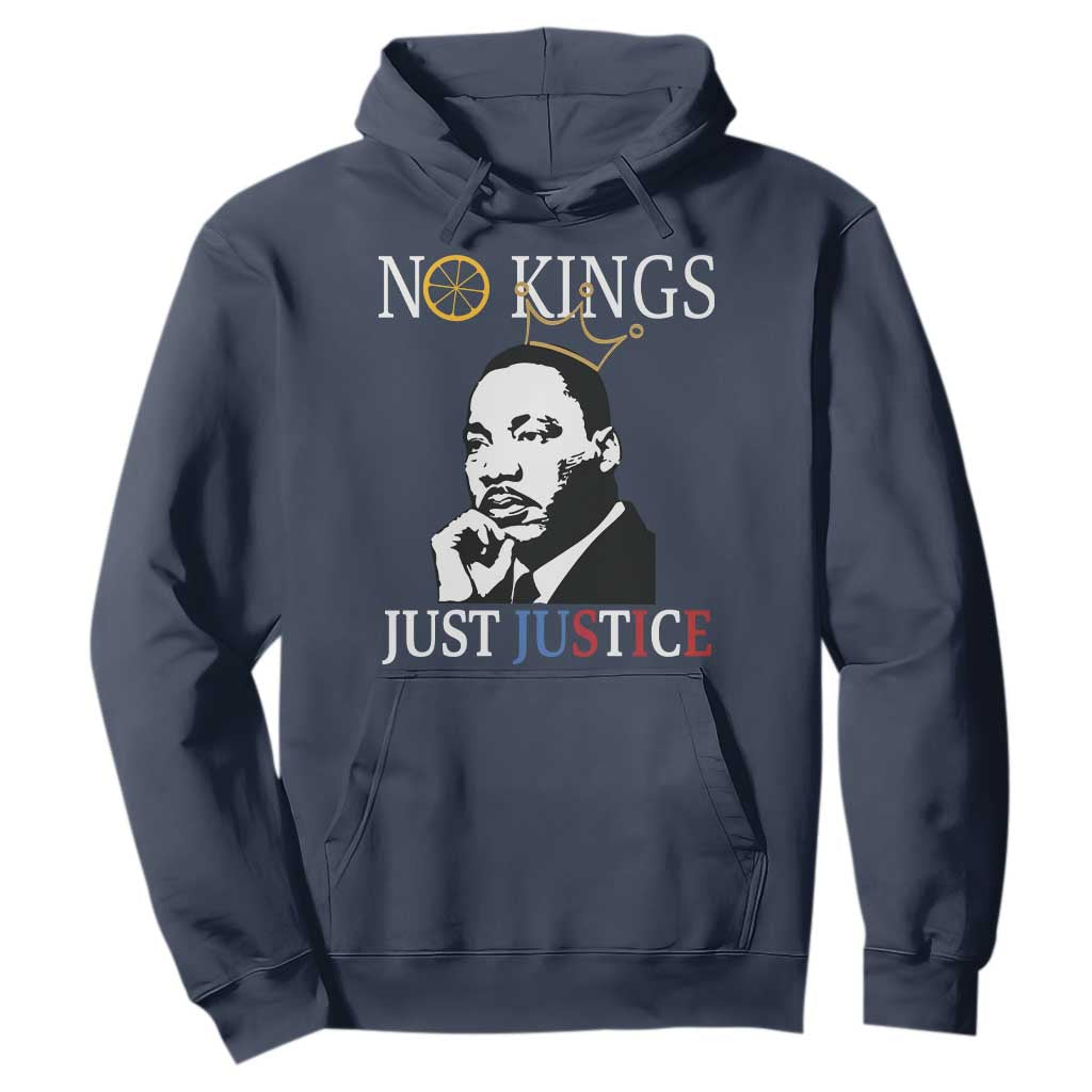Martin Luther King Jr Hoodie No Kings Just Justice - African Pride