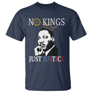 Martin Luther King Jr T Shirt No Kings Just Justice - African Pride