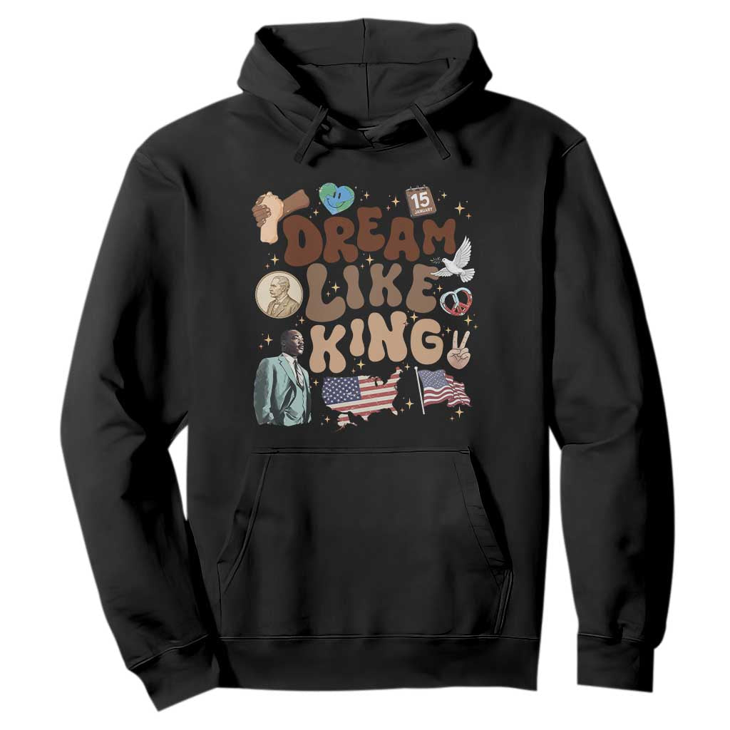 Martin Luther King Jr Hoodie Black History Melanin African American - African Pride