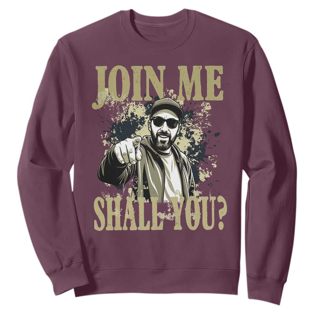 Adam Memorial Tribute Sweatshirt Join Me Shall You