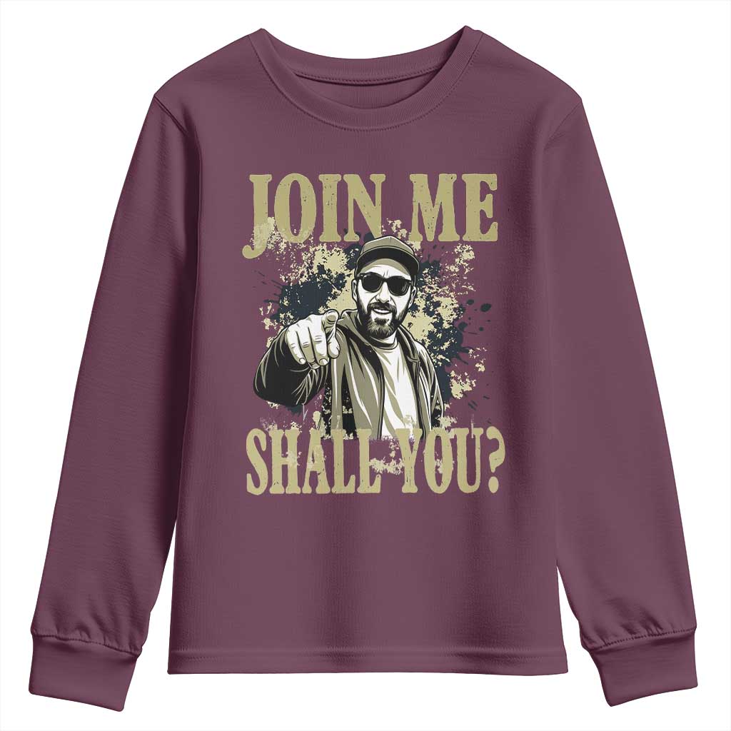 Adam Memorial Tribute Youth Sweatshirt Join Me Shall You
