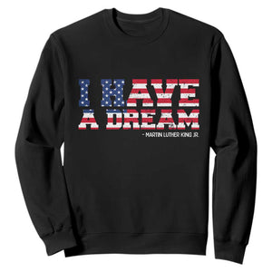 Martin Luther King Jr Sweatshirt Black History African American - African Pride