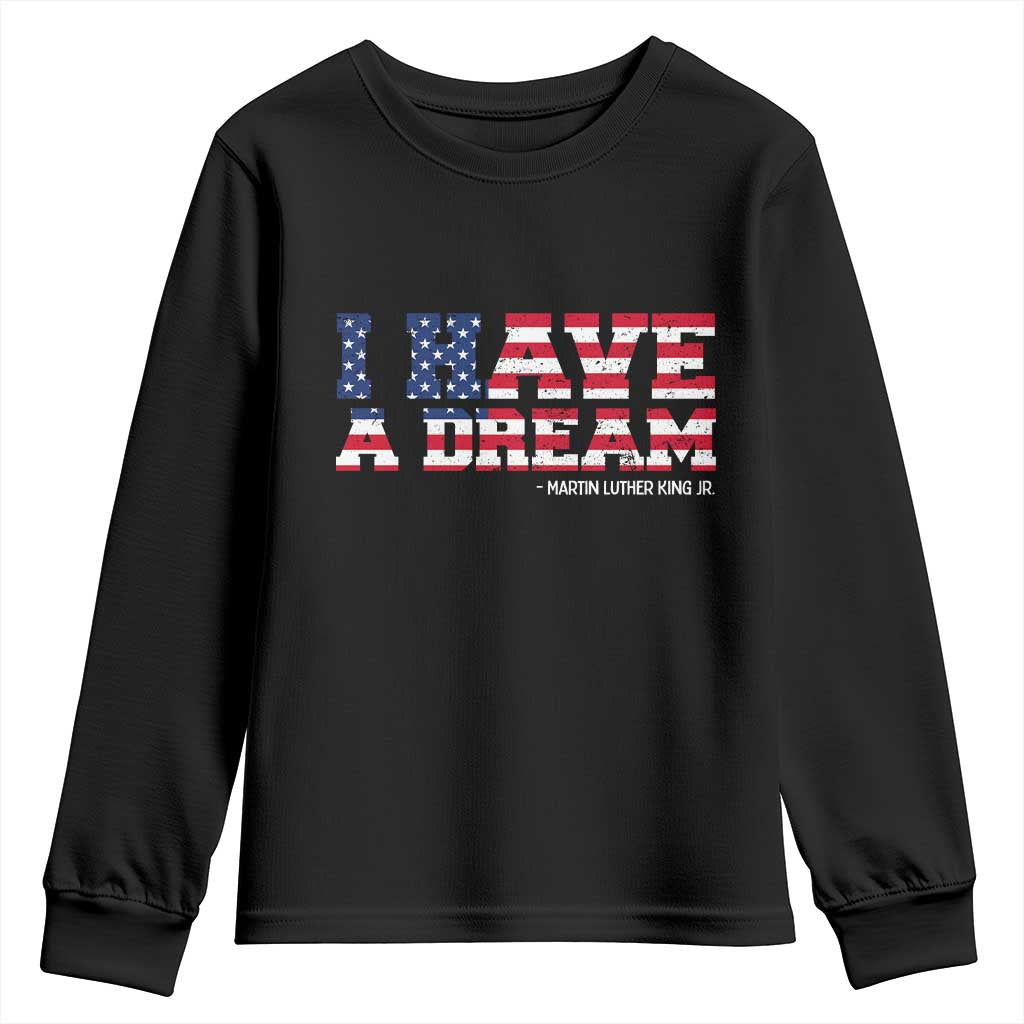 Martin Luther King Jr Youth Sweatshirt Black History African American - African Pride