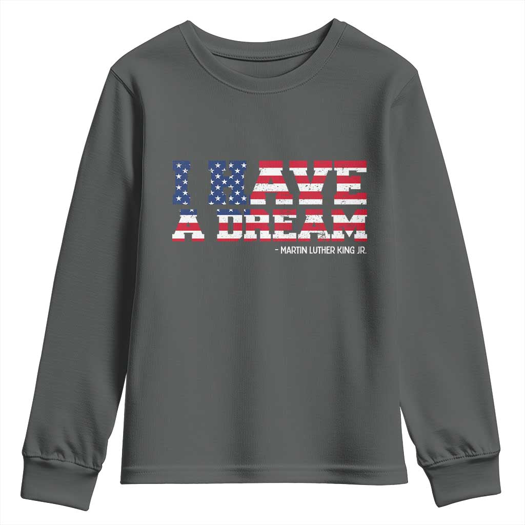 Martin Luther King Jr Youth Sweatshirt Black History African American - African Pride