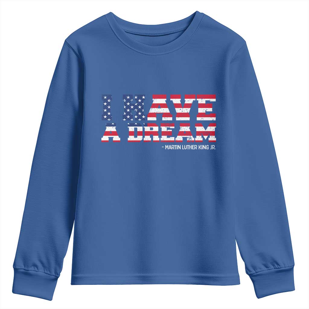 Martin Luther King Jr Youth Sweatshirt Black History African American - African Pride