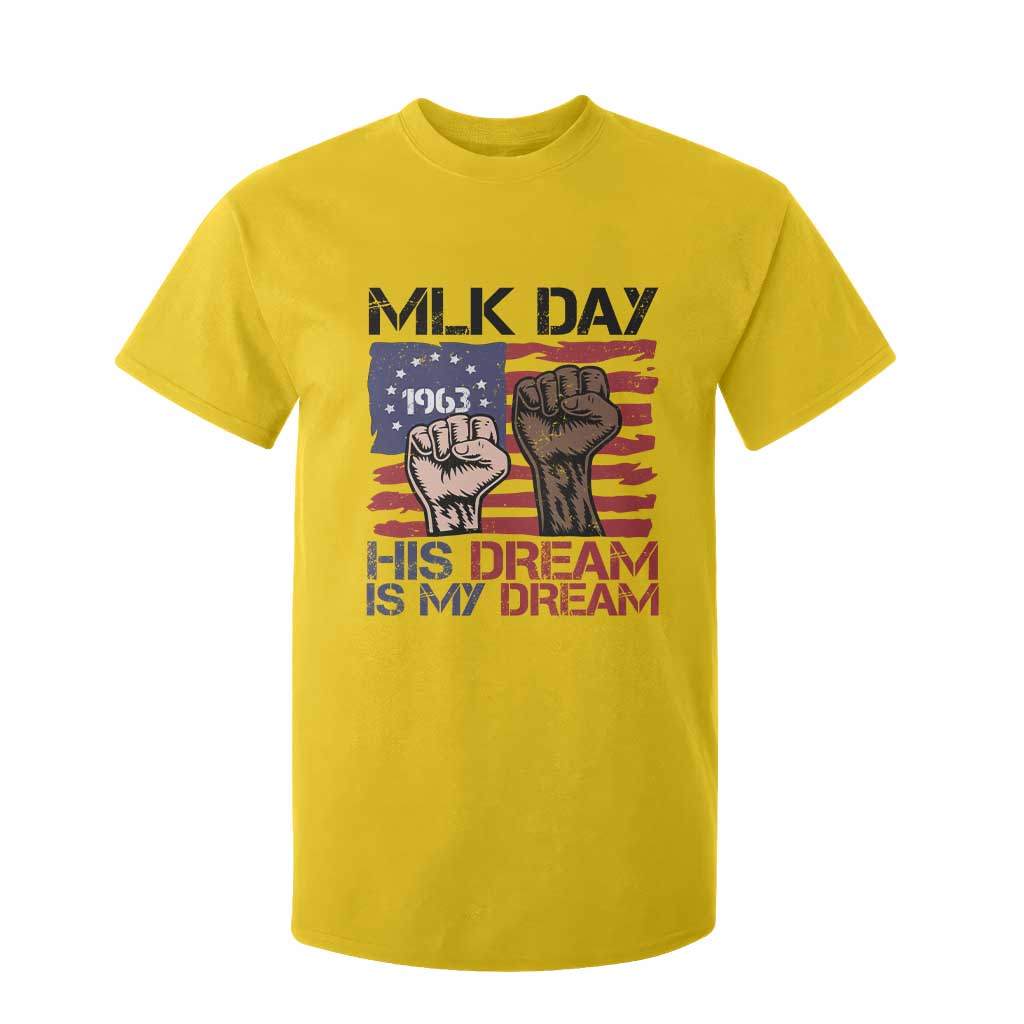 His Dream is My Dream T Shirt For Kid Martin Luther King Jr MLK Day - African Pride