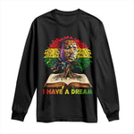 Martin Luther King Jr Long Sleeve Shirt Black History Month Melanin African - African Pride