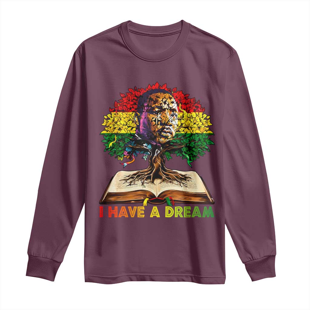 Martin Luther King Jr Long Sleeve Shirt Black History Month Melanin African - African Pride