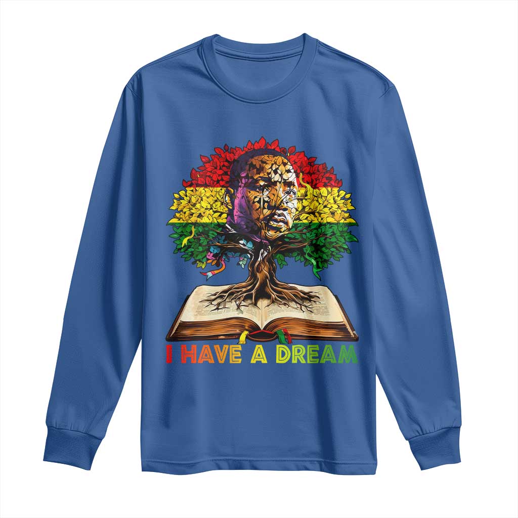 Martin Luther King Jr Long Sleeve Shirt Black History Month Melanin African - African Pride
