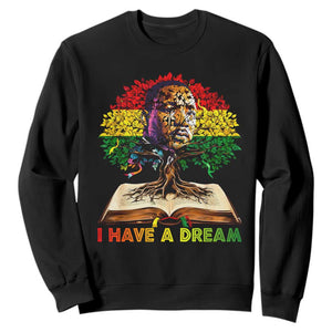 Martin Luther King Jr Sweatshirt Black History Month Melanin African - African Pride
