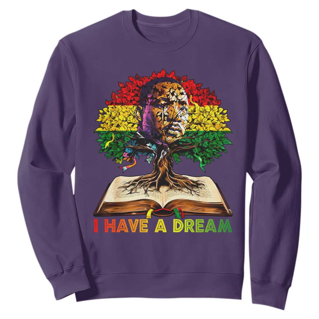 Martin Luther King Jr Sweatshirt Black History Month Melanin African - African Pride