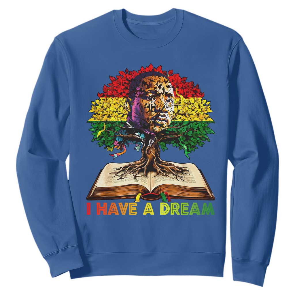 Martin Luther King Jr Sweatshirt Black History Month Melanin African - African Pride