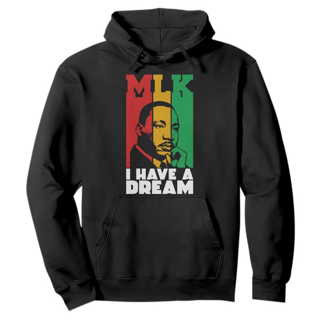 Martin Luther King Jr Hoodie I Have Dream MLK Quote - African Pride