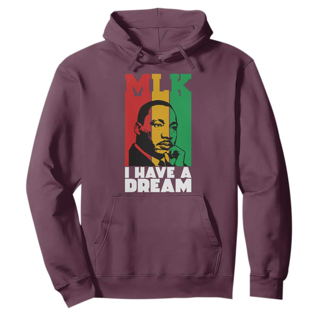 Martin Luther King Jr Hoodie I Have Dream MLK Quote - African Pride