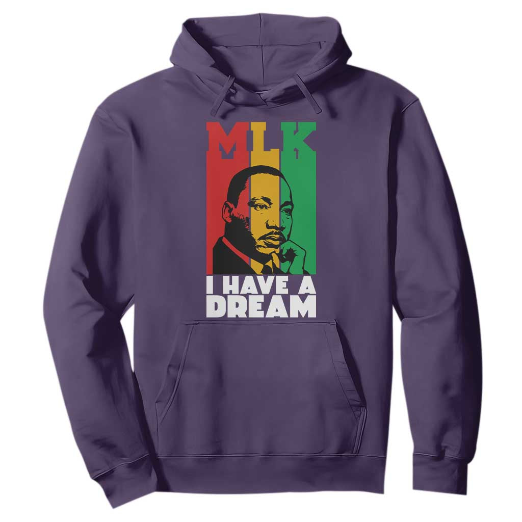 Martin Luther King Jr Hoodie I Have Dream MLK Quote - African Pride