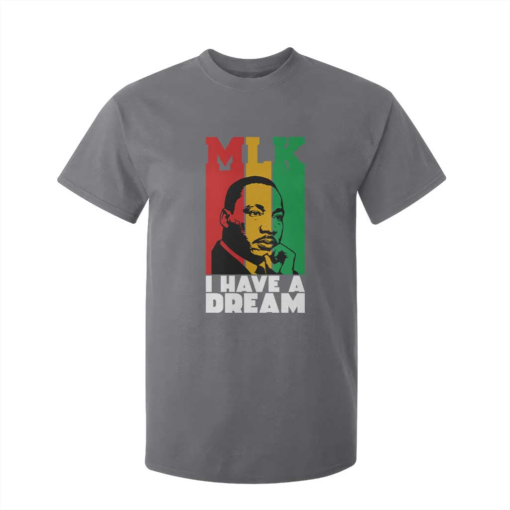 Martin Luther King Jr T Shirt For Kid I Have Dream MLK Quote - African Pride