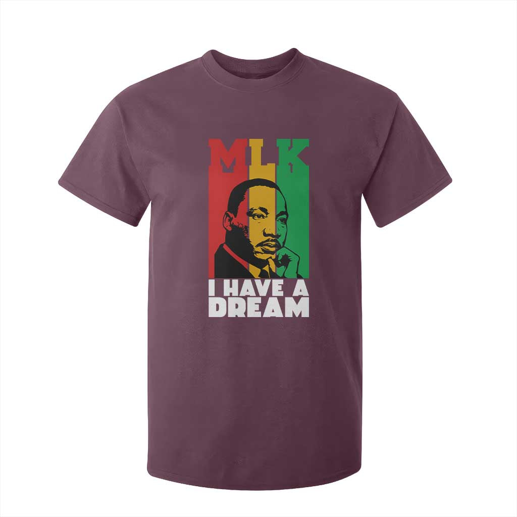 Martin Luther King Jr T Shirt For Kid I Have Dream MLK Quote - African Pride