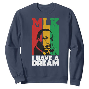 Martin Luther King Jr Sweatshirt I Have Dream MLK Quote - African Pride