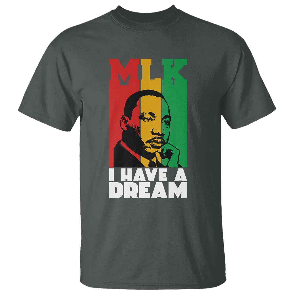 Martin Luther King Jr T Shirt I Have Dream MLK Quote - African Pride