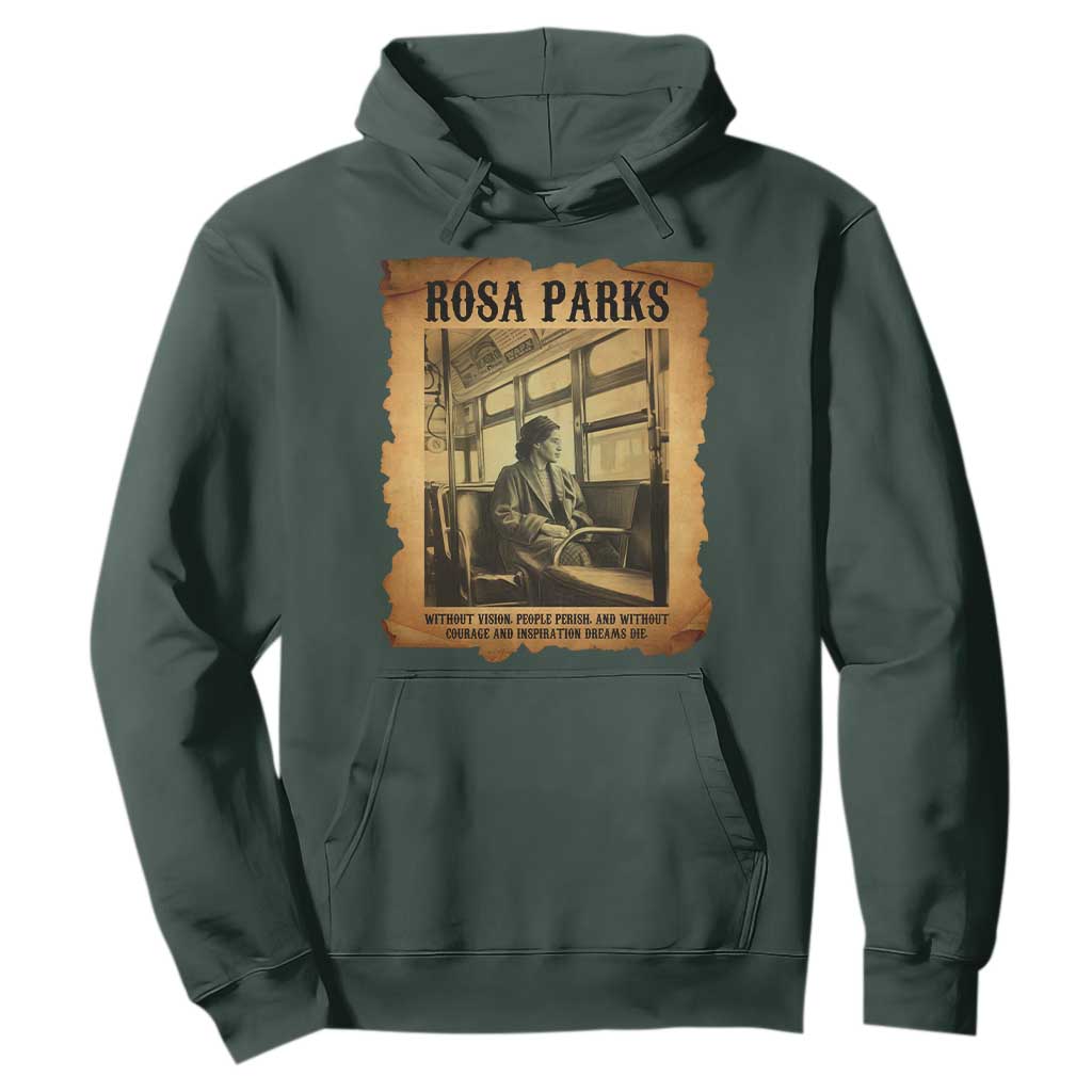 Rosa Parks Quote Hoodie Black Movement Protest - African Pride