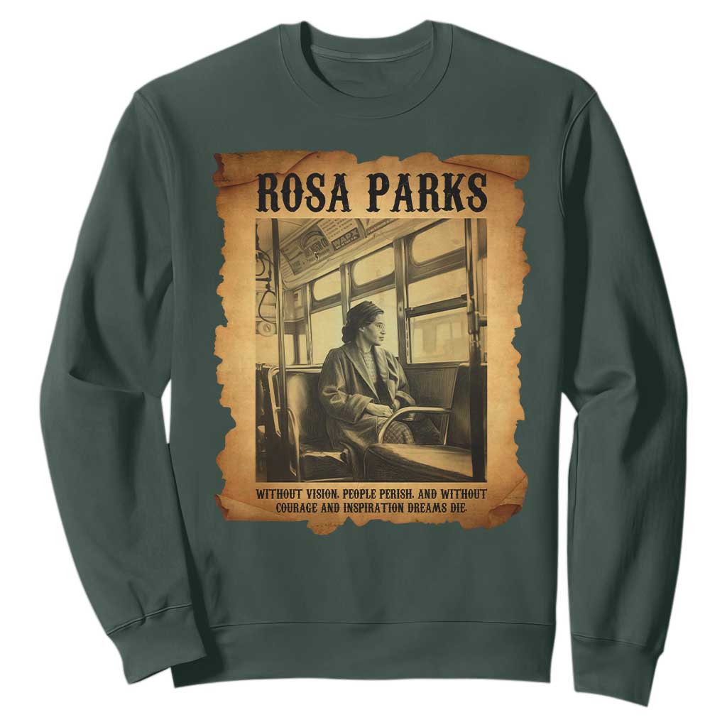 Rosa Parks Quote Sweatshirt Black Movement Protest - African Pride