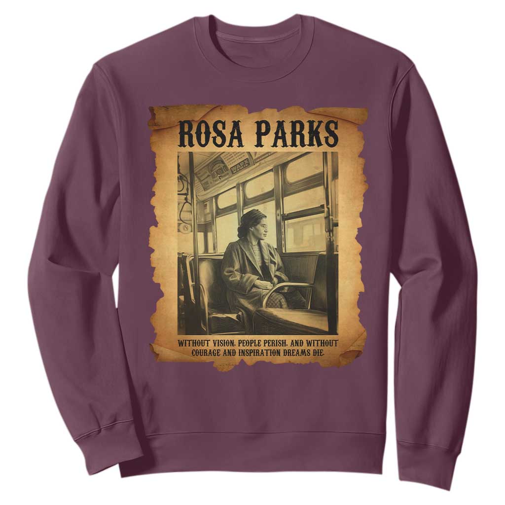 Rosa Parks Quote Sweatshirt Black Movement Protest - African Pride