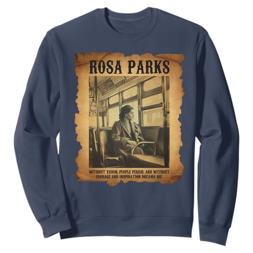 Rosa Parks Quote Sweatshirt Black Movement Protest - African Pride