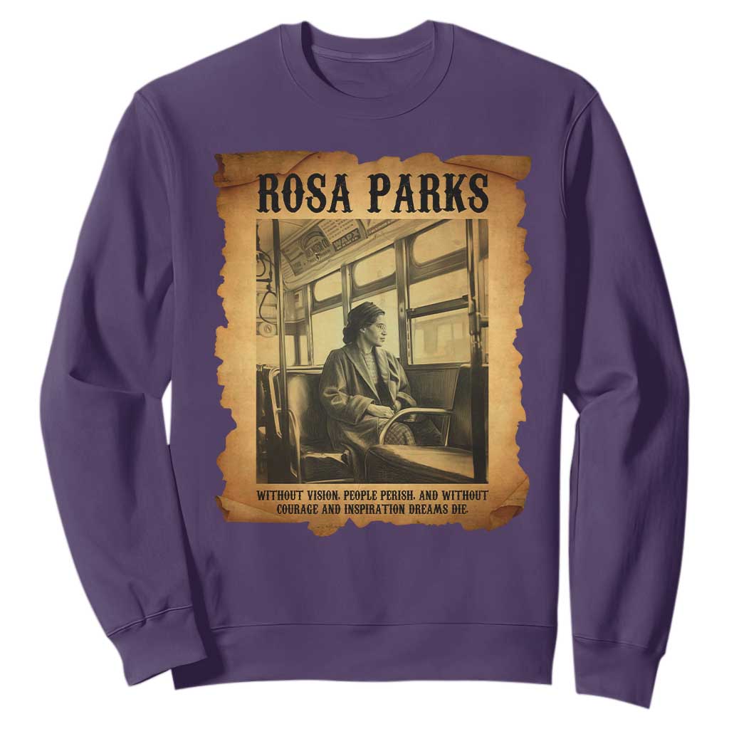 Rosa Parks Quote Sweatshirt Black Movement Protest - African Pride