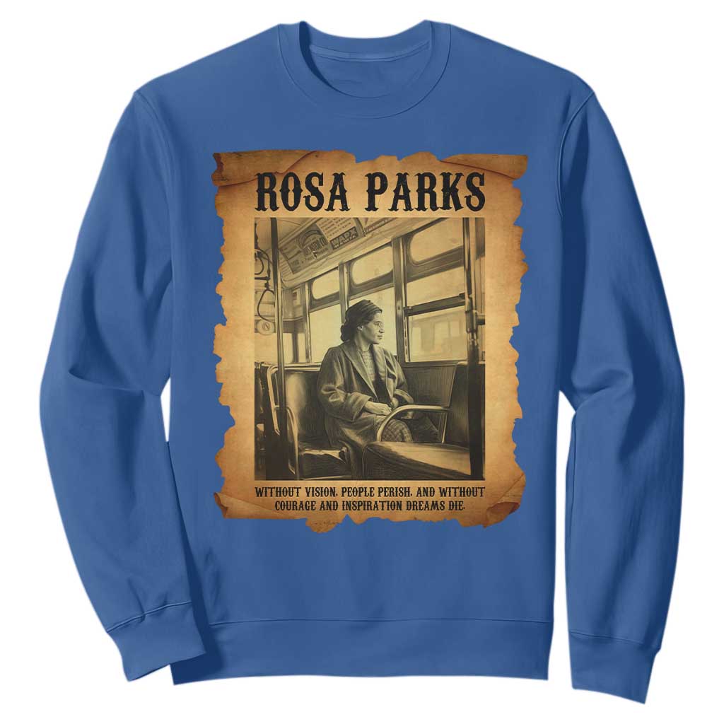 Rosa Parks Quote Sweatshirt Black Movement Protest - African Pride