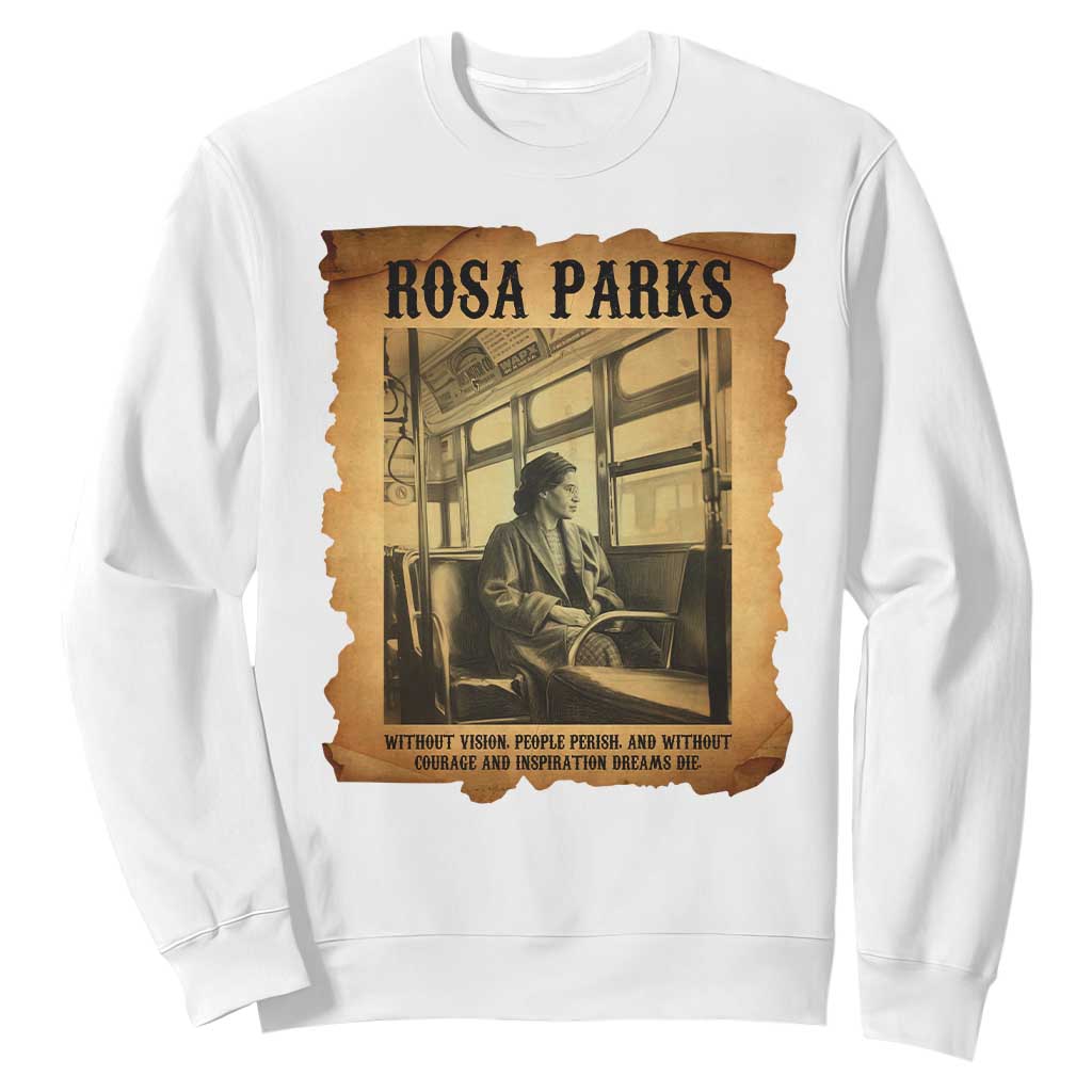 Rosa Parks Quote Sweatshirt Black Movement Protest - African Pride