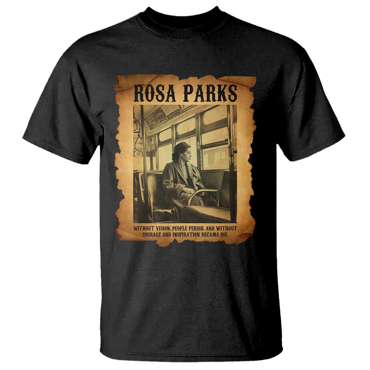 Rosa Parks Quote T Shirt Black Movement Protest - African Pride