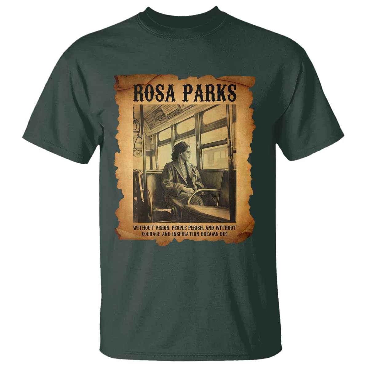 Rosa Parks Quote T Shirt Black Movement Protest - African Pride