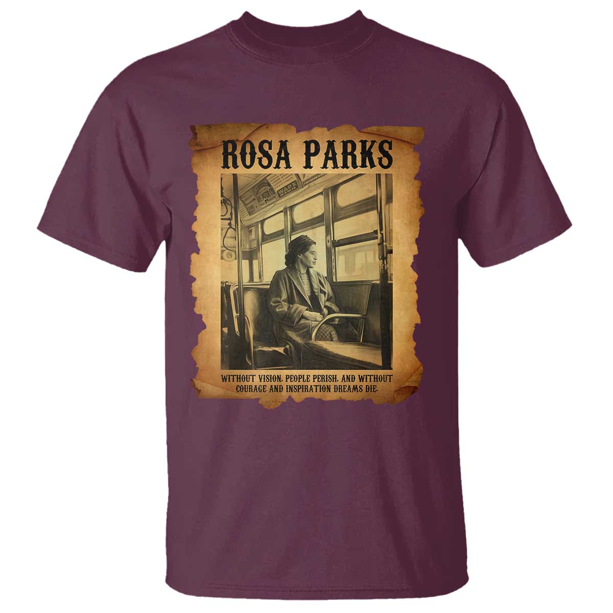 Rosa Parks Quote T Shirt Black Movement Protest - African Pride