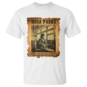 Rosa Parks Quote T Shirt Black Movement Protest - African Pride