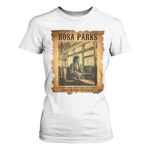 Rosa Parks Quote T Shirt For Women Black Movement Protest - African Pride